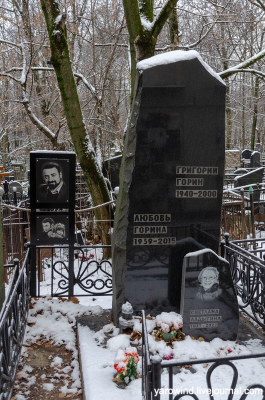 Григорий Горин, Ваганьковское кладбище