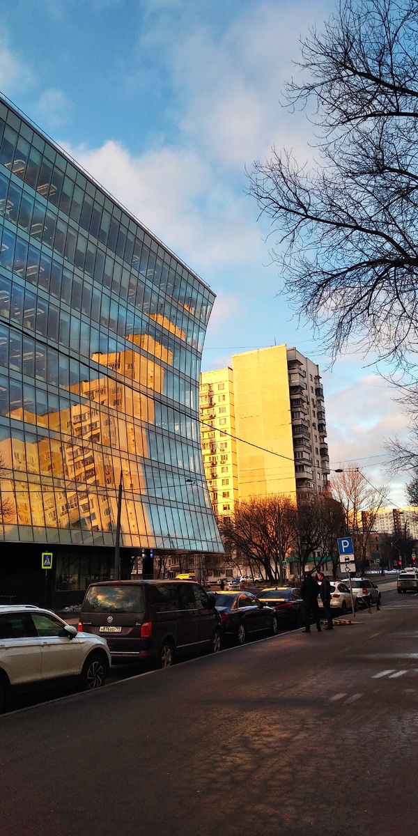 По дороге на работу 