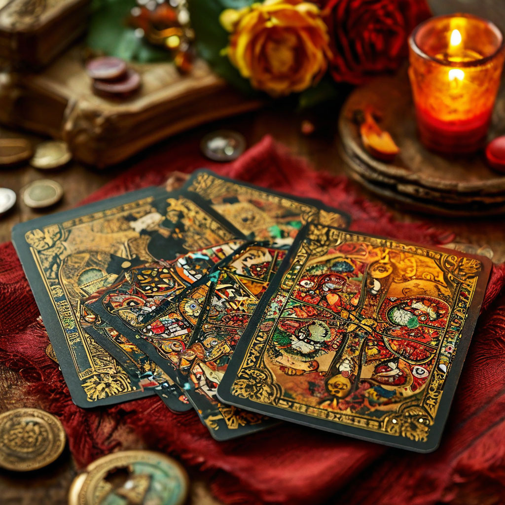 Карты. Иллюстрация сгенерирована нейросетью