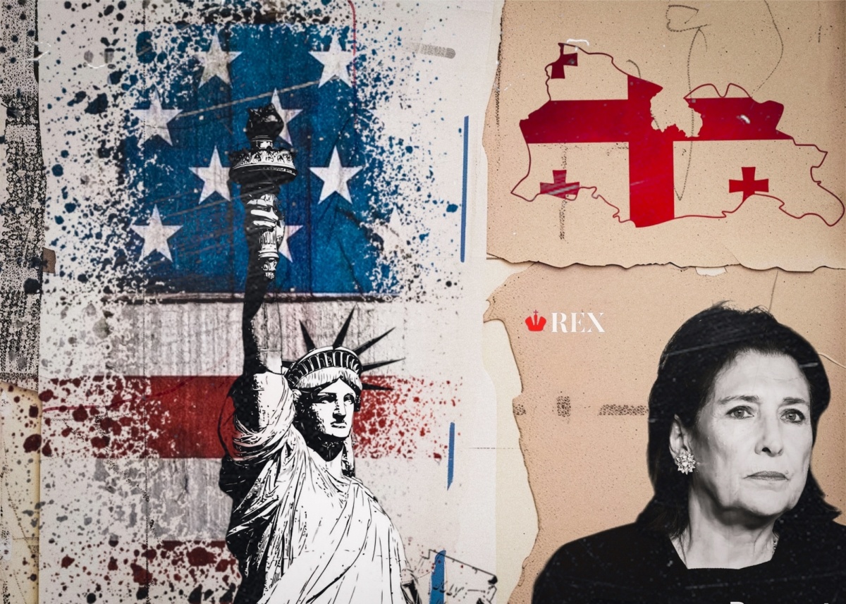    Саломе Зурабишвили. США. Иллюстрация: REX