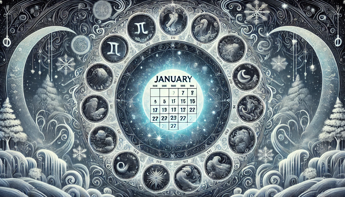 Общий гороскоп по знакам Зодиака на январь