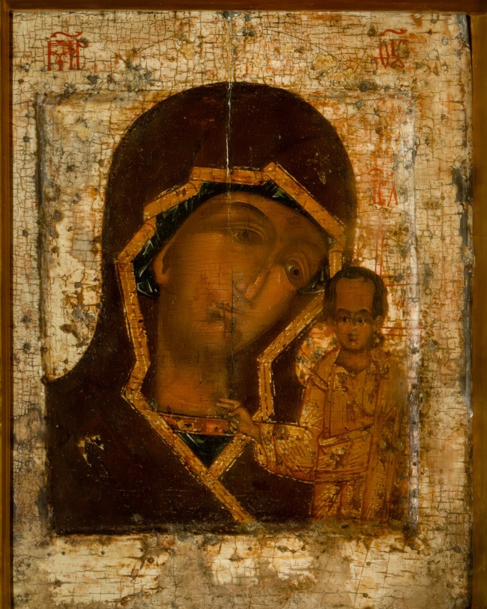 Икона Казанской Божьей матери.