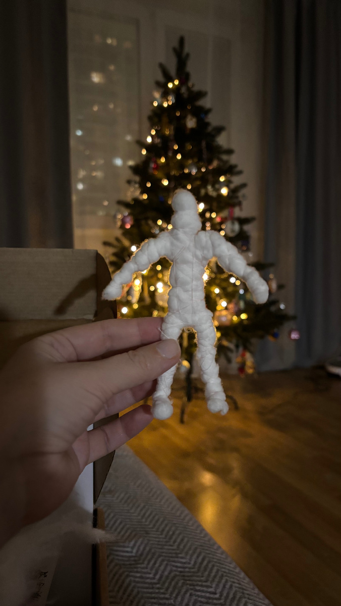 Первый этап. Фото автора