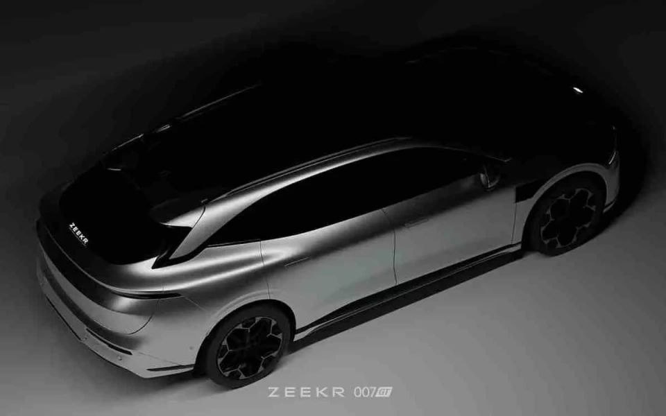 Zeekr 007 GT пока представлен лишь на официальных тизерах производителя.