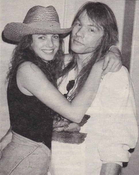 Эрин Эверли и Эксл Роуз