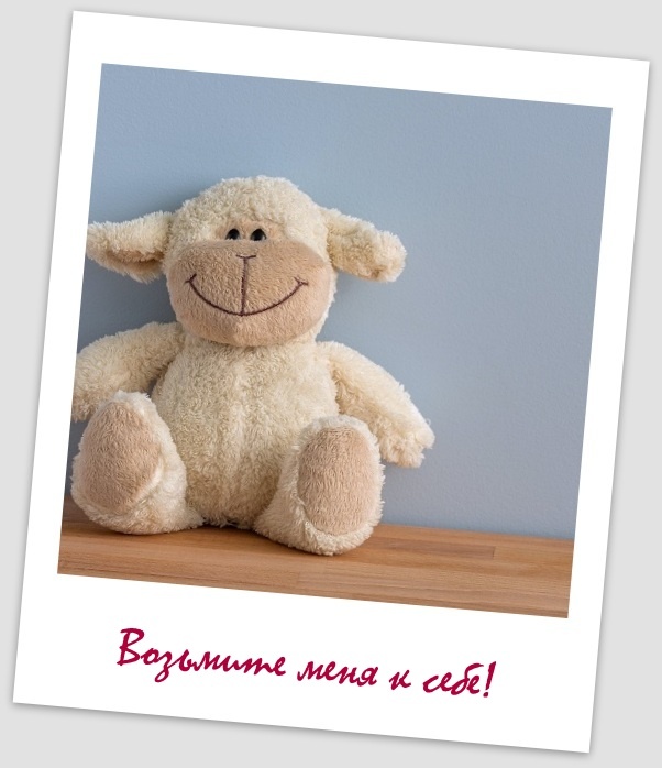 Я - белый и очень пушистый