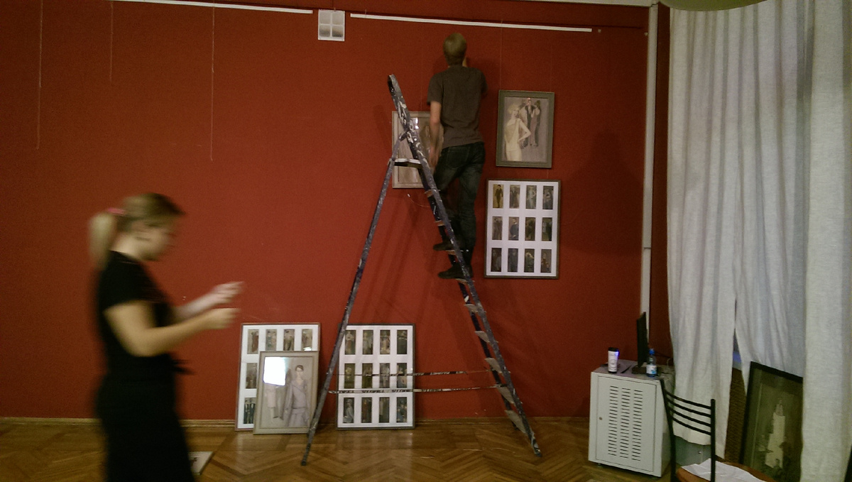 фото с выставки в Доме кино