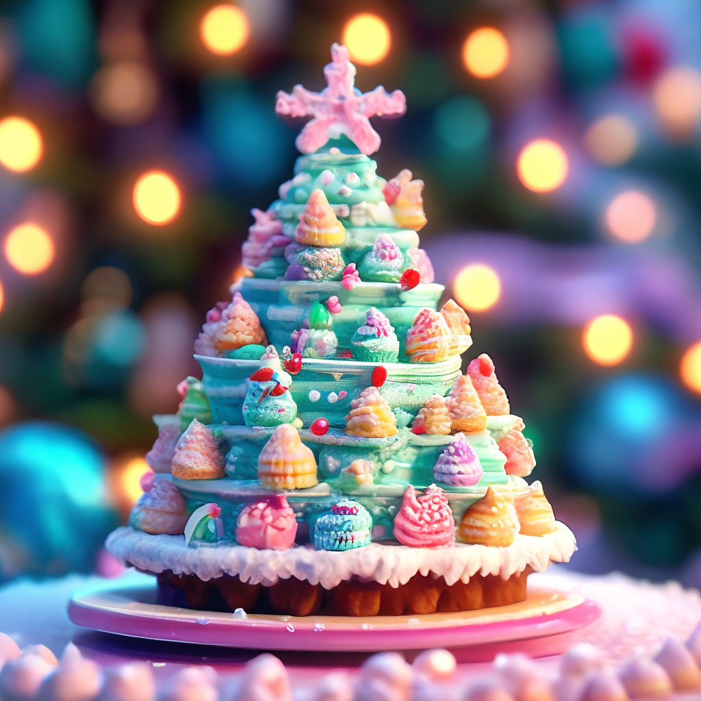 Новогодний торт из Шедеврума.