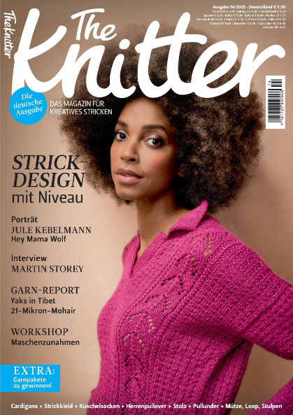 Так выглядит пуловер на обложке журнала.