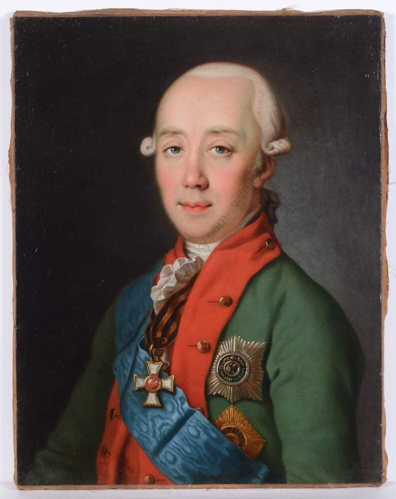 К. Л. Христинек. Портрет В. А. Ангальт-Бернбургского 1789-1790