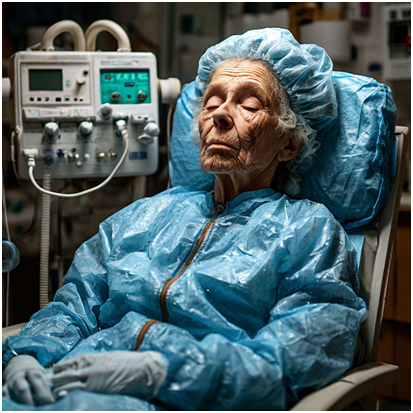 Сгенерировано ИИ- Смерть близко.