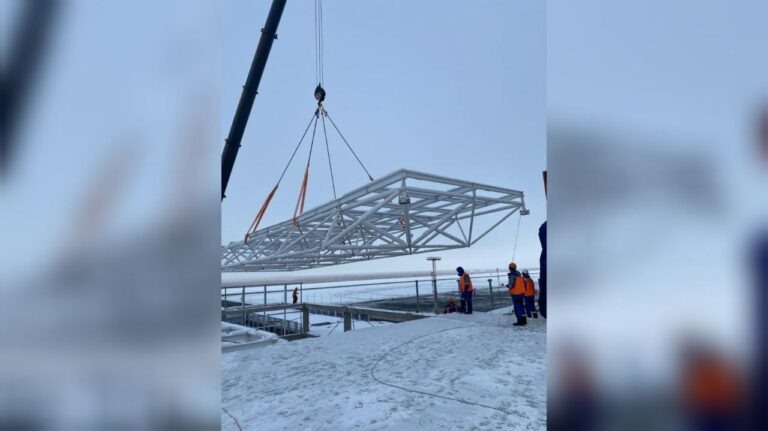    Аэропорт Оренбурга превращается в ажурную паутинку Белов Михаил Александрович