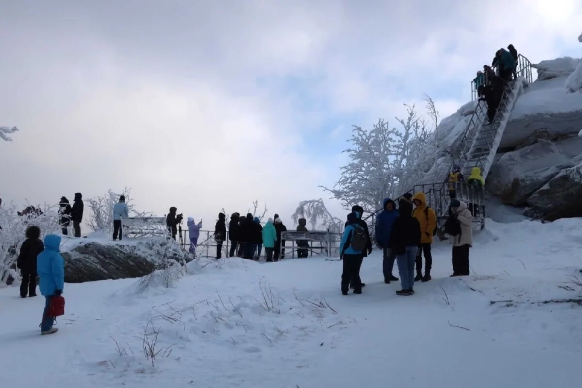   Более 350 человек встретили Новый год в нацпарке «Таганай»
