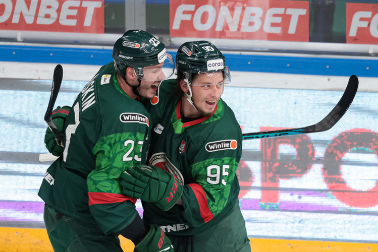     «Барсы» забросили четыре из пять шайб в большинстве.   
Фото: «БИЗНЕС Online»