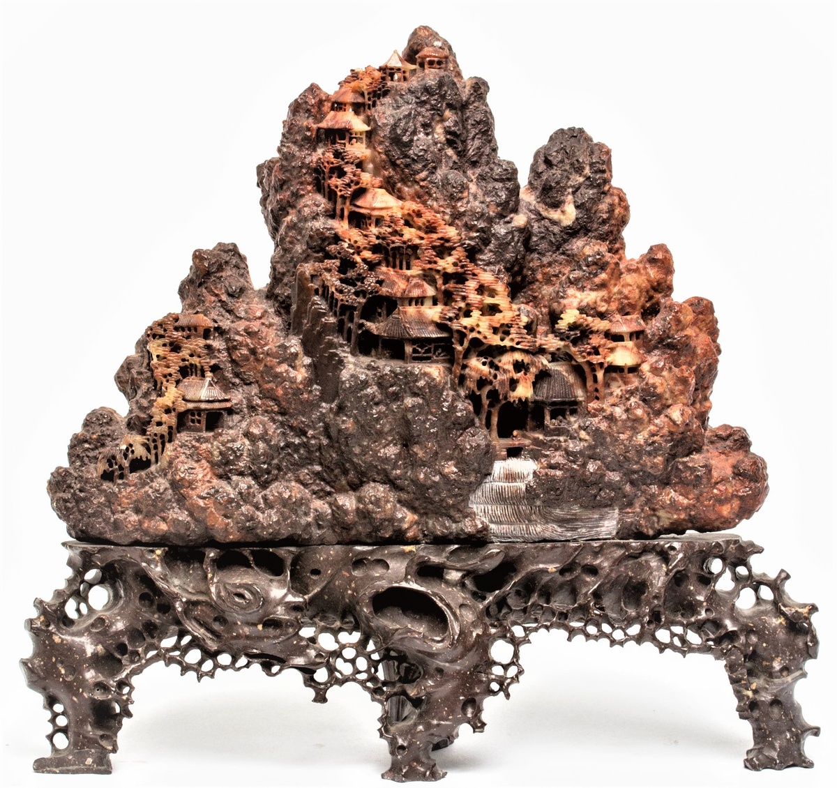 Настольное резное украшение для влажных кистей