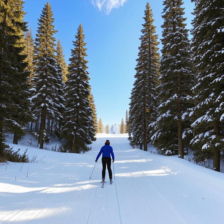 Лыжная идиллия!