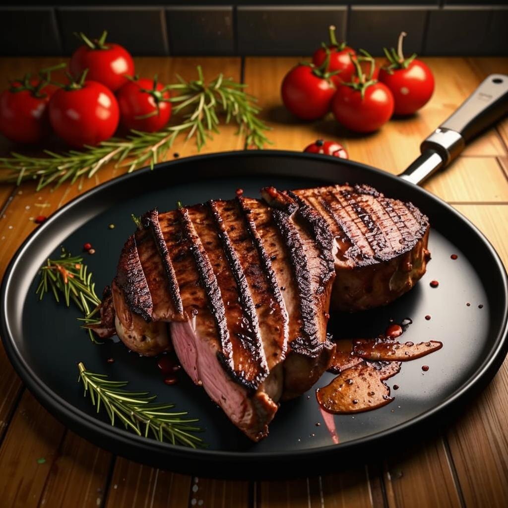 Стейк из баранины 