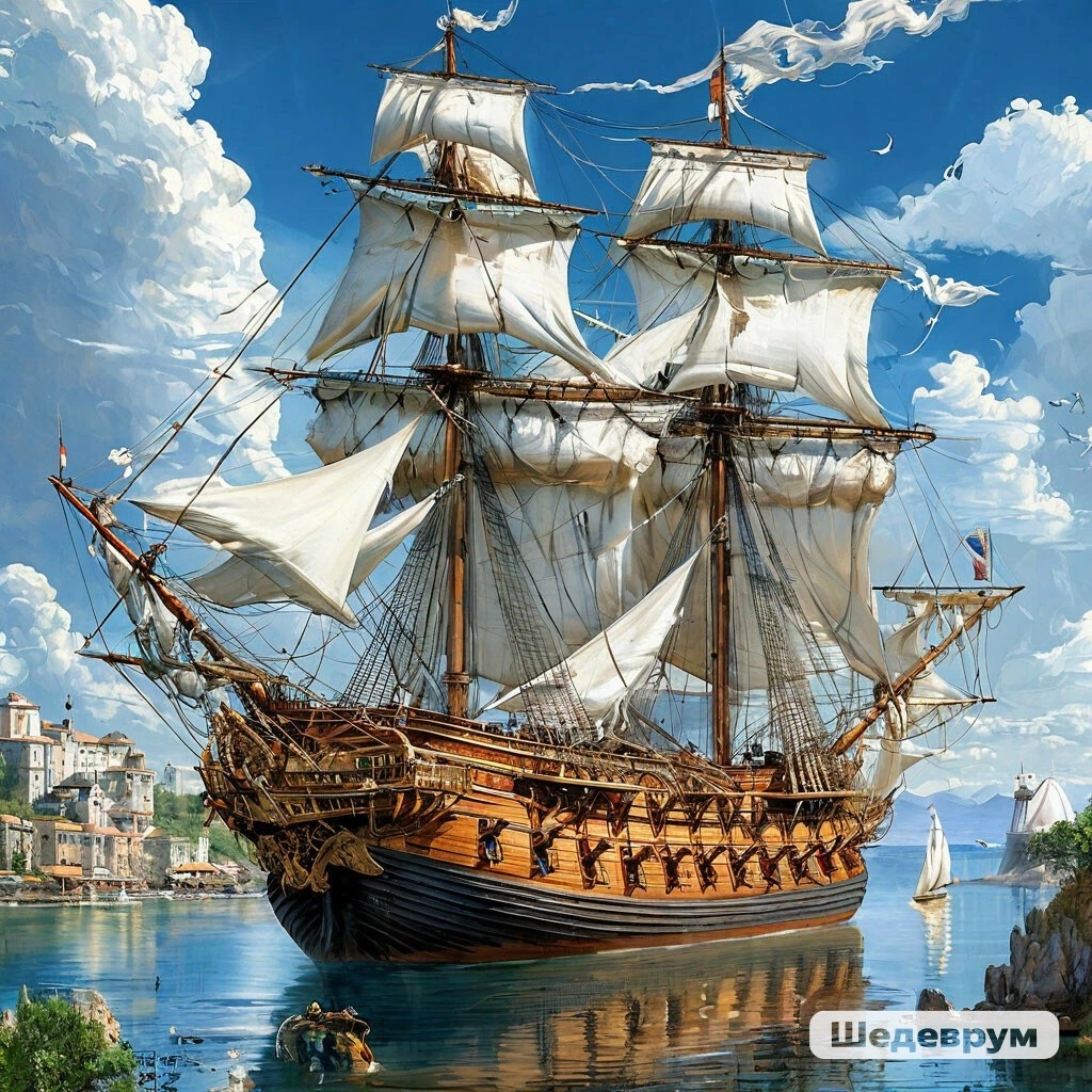 Корабль " Пеларгония"( ии) 