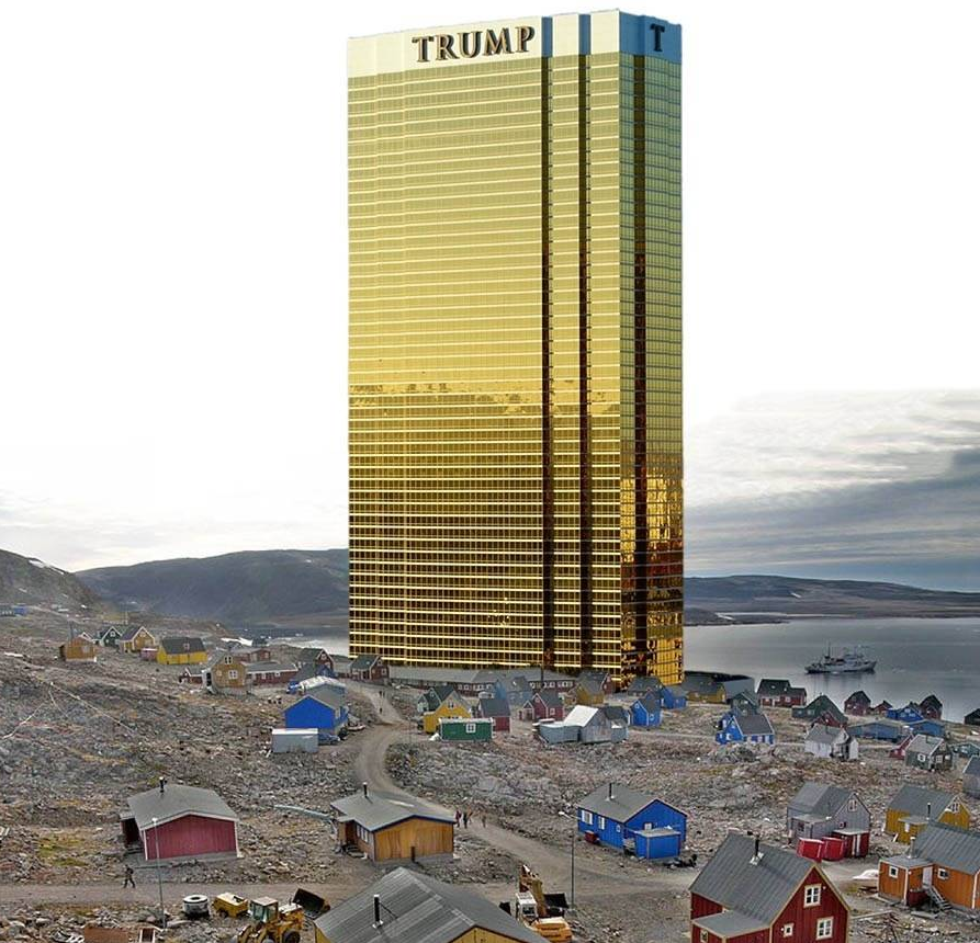 Гренландия при Трампе. Мем из Сети