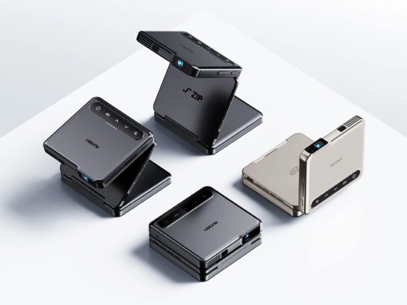    Портативный проектор Aurzen ZIP помещается даже в кармане