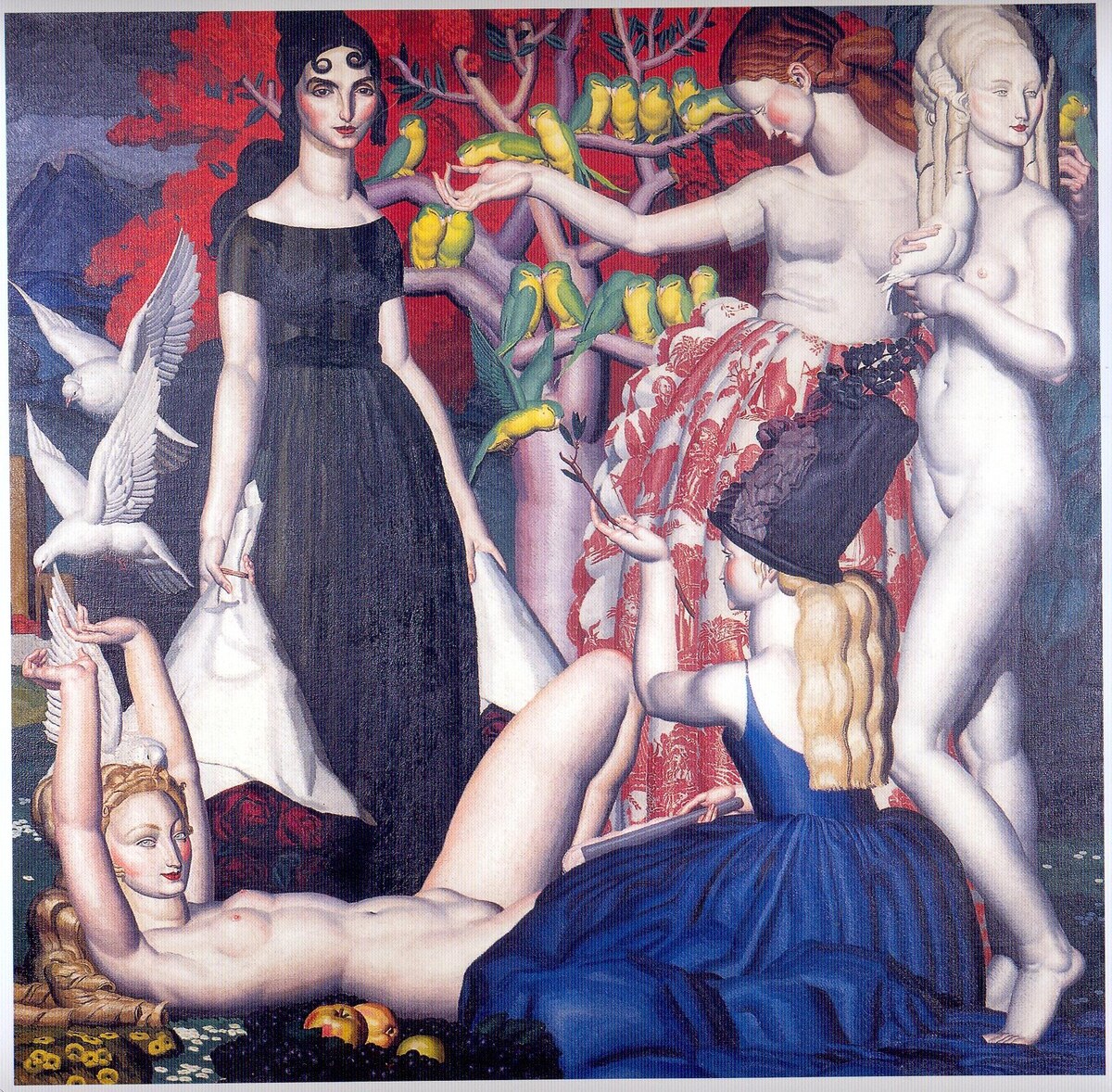 Попугаи (Les Perruches), 1925 - Жан Дюпа