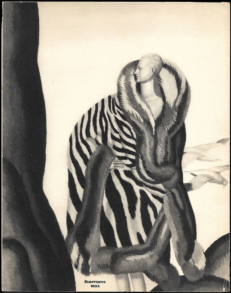 Каталог для меховой компании Max, 1927 - Жан Дюпа