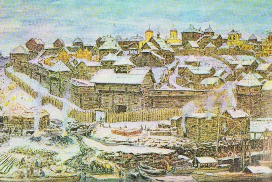 Аполлинарий Васнецов. Москва при Иване Калите