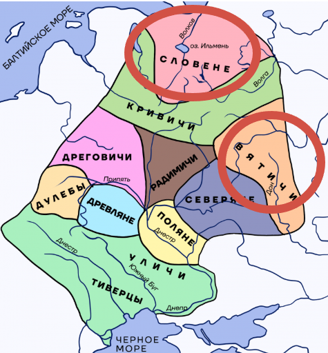 Словене и вятичи