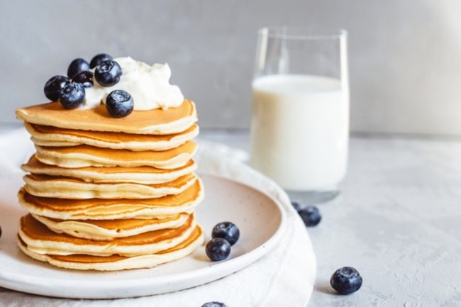    Оладьи на молоке