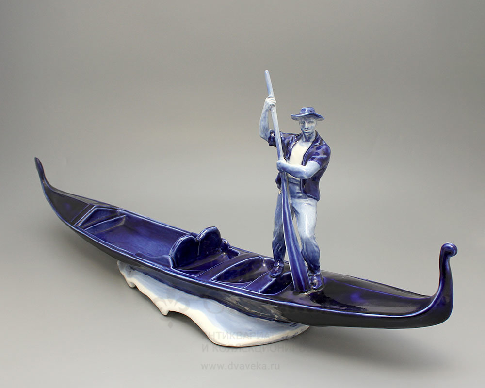 Скульптура «Гондола», скульптор Чечулина Г. Д., Дулевский завод, 1959-60 гг. Фото с нашего сайта dvaveka.ru