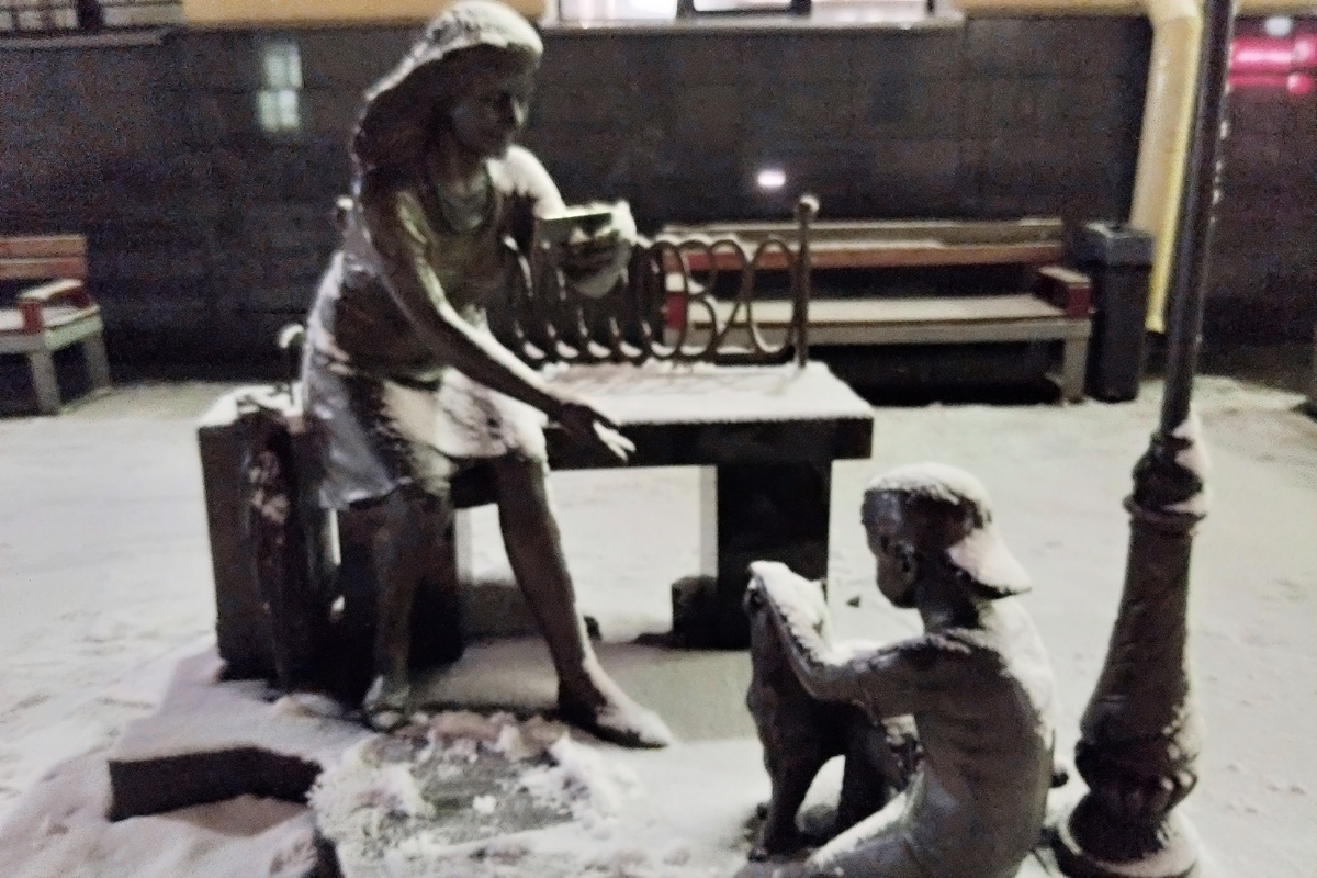 памятник туристам