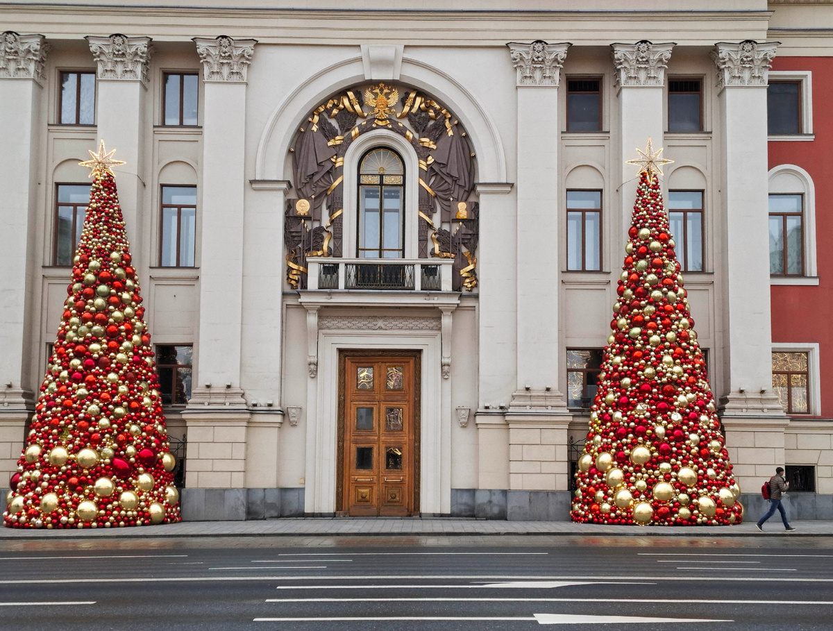 8 января 2025 года. Мэрия Москвы, Тверская ул., 13.