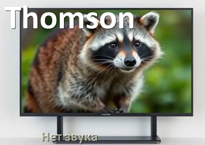 
Почему в телевизоре Thomson нет звука но есть изображение и что делать