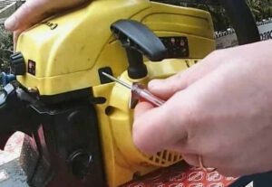 Регулировка карбюратора на бензопиле