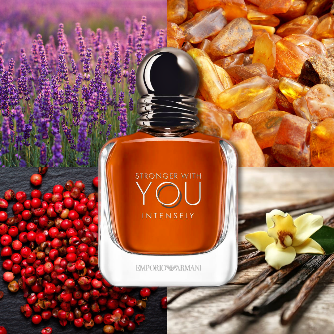 Обзор Stronger With You Intensely Emporio Armani. Иллюстрация автора.