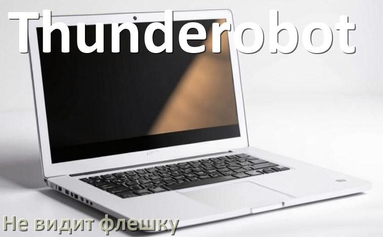 
Почему ноутбук Thunderobot не видит флешку USB в биосе и Windows