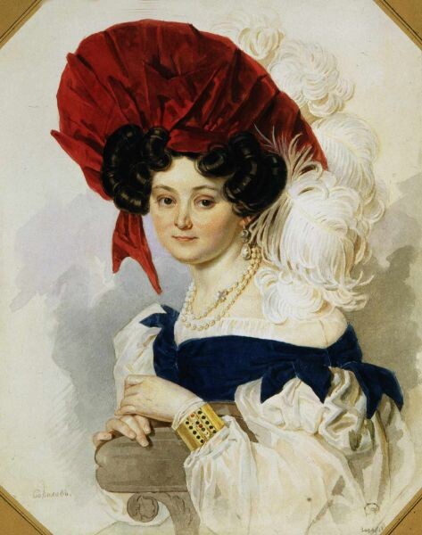 Фото из открытых источников: Акварель П. Ф. Соколова, 1830-е.