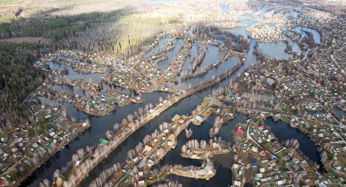 Съёмки с квадрокоптера.