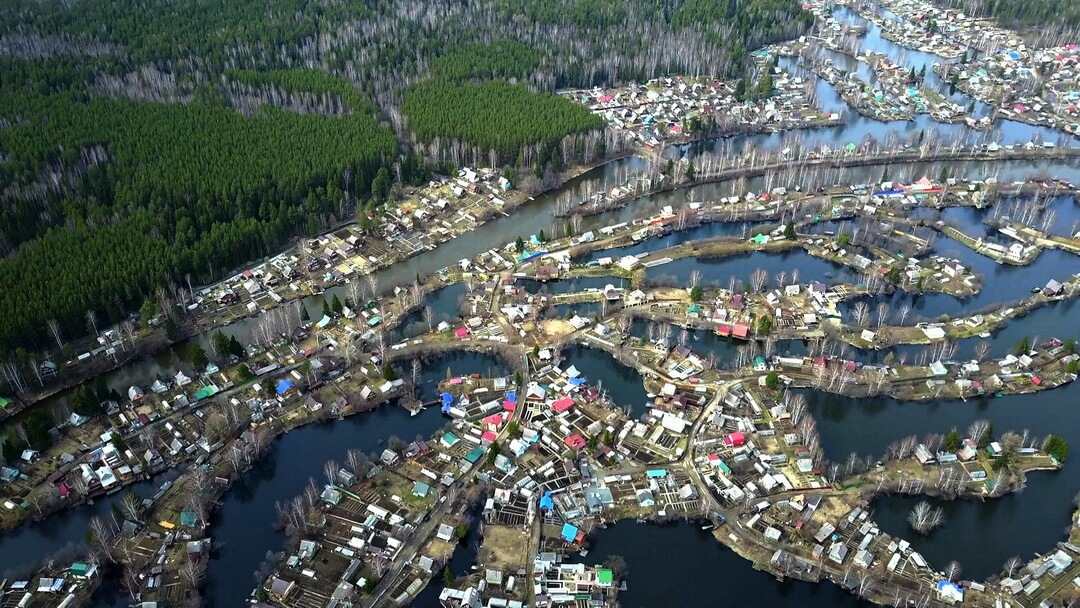 Съёмки с квадрокоптера.