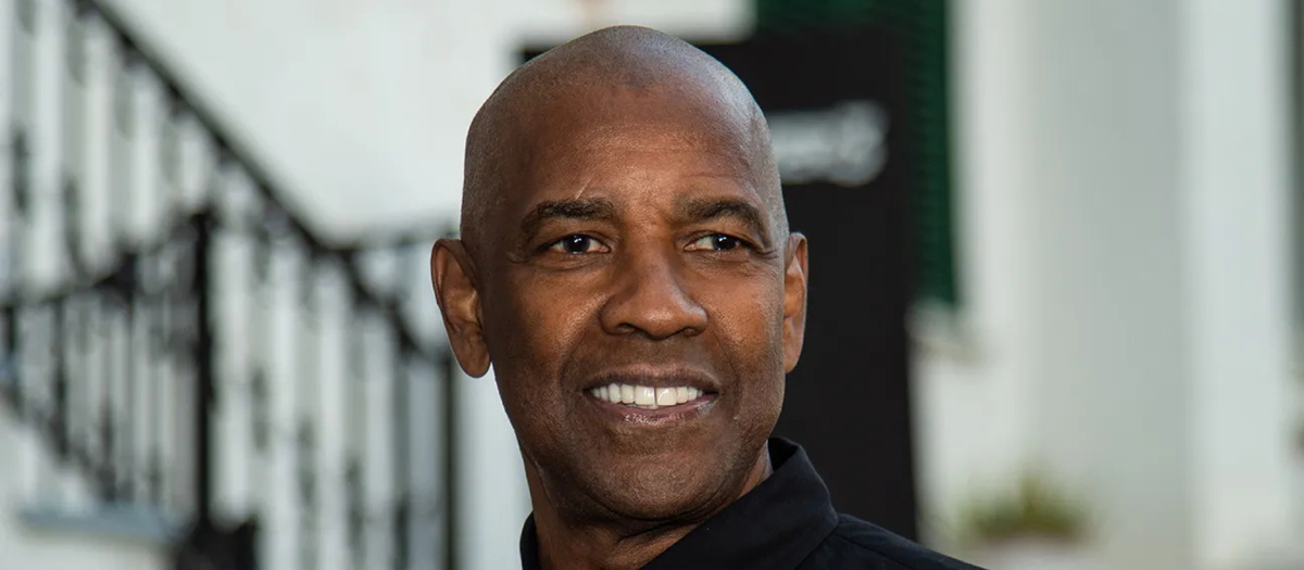 Дензел Вашингтон сегодня сразу после обряда