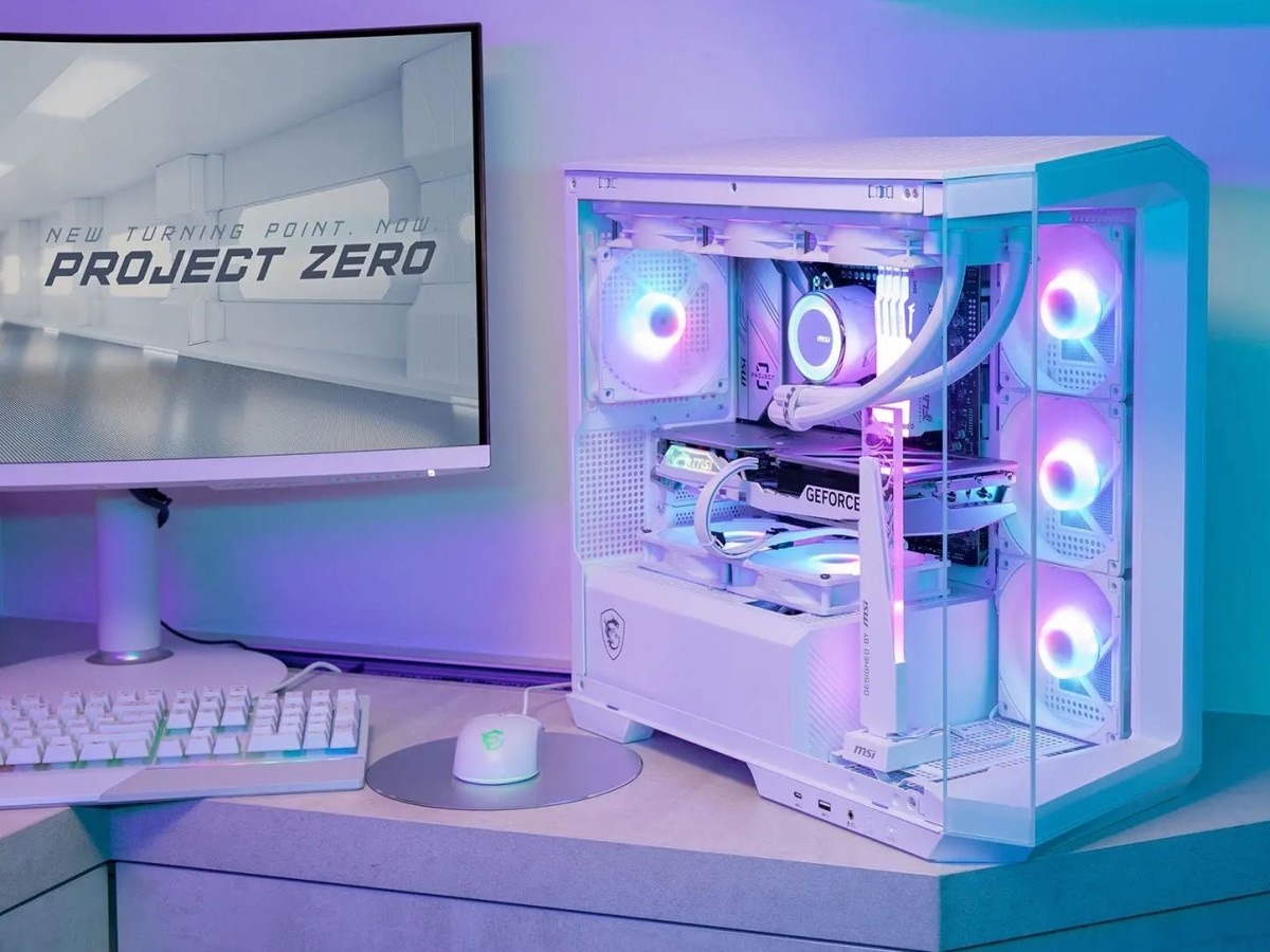    MSI показала бескабельный панорамный компьютер Project Zero X