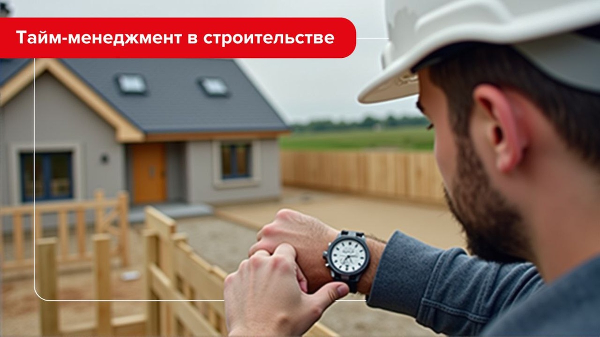 Тайм-менеджмент в строительстве