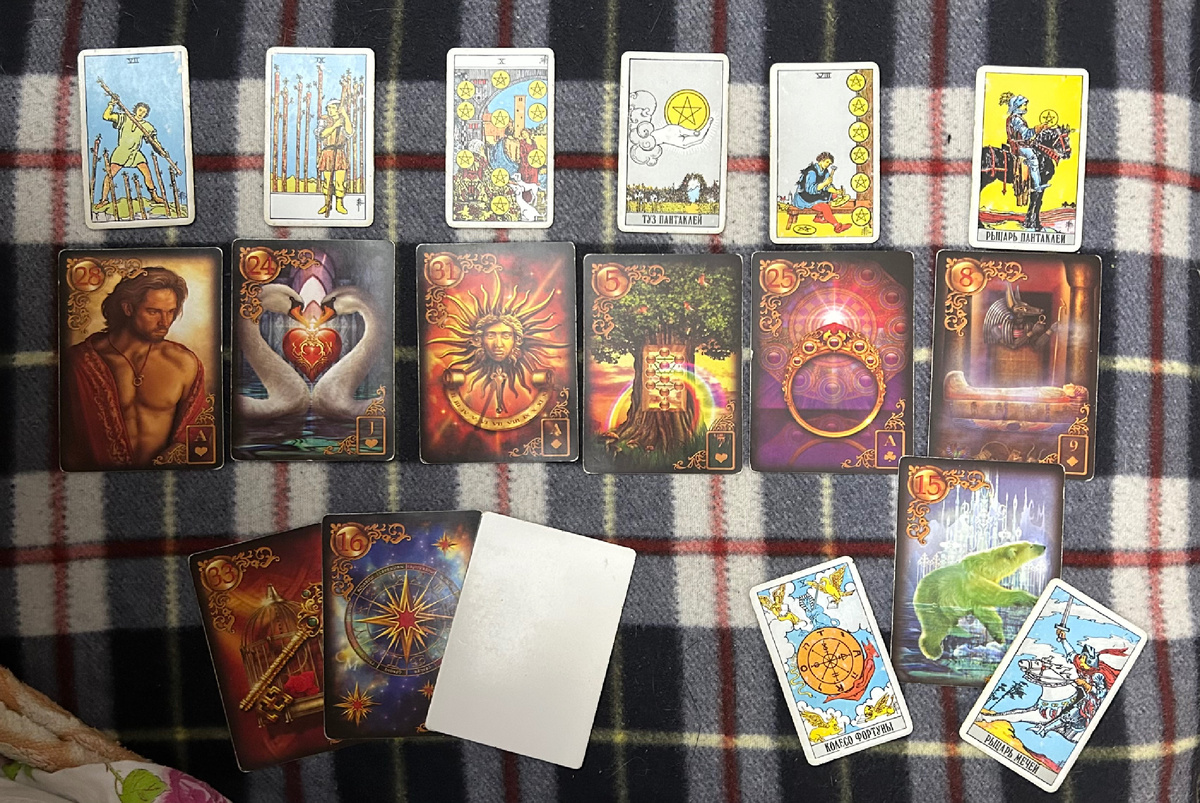 Расшифровка расклада.