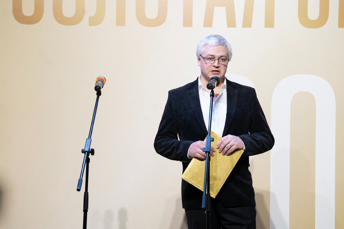 Председатель оргкомитета премии «Золотая Свеча» кинорежиссёр Сергей Зайцев