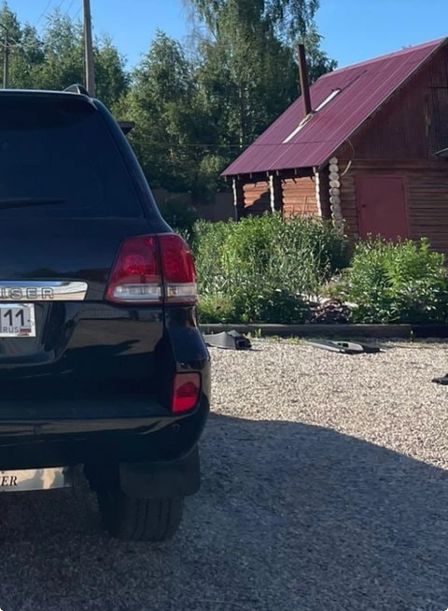 Баня у родителей в городе.