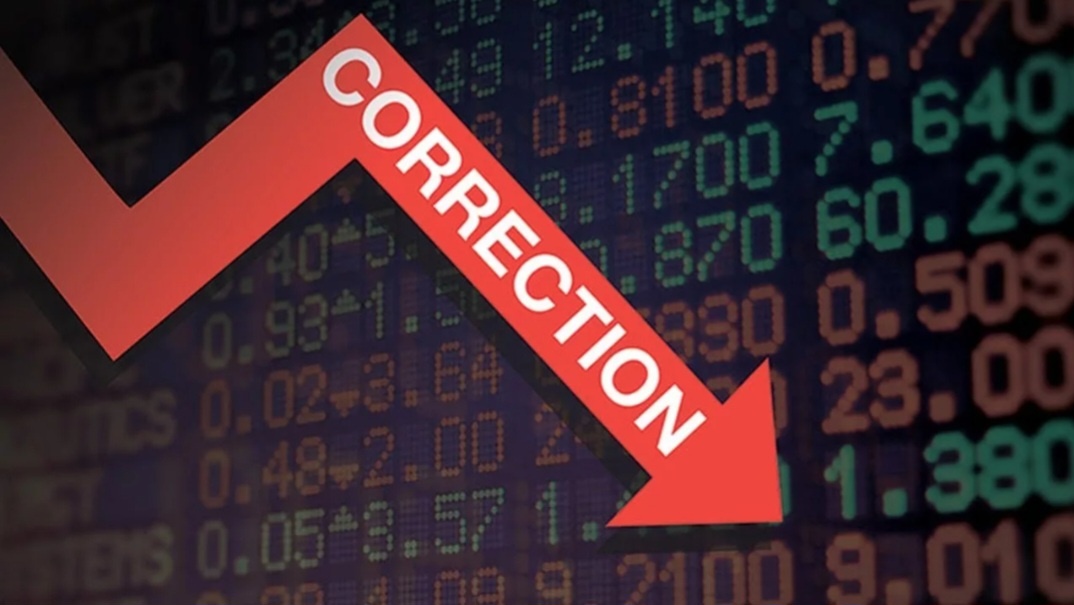 Коррекция на бирже, --взято из интернета с целью ознакомления. 