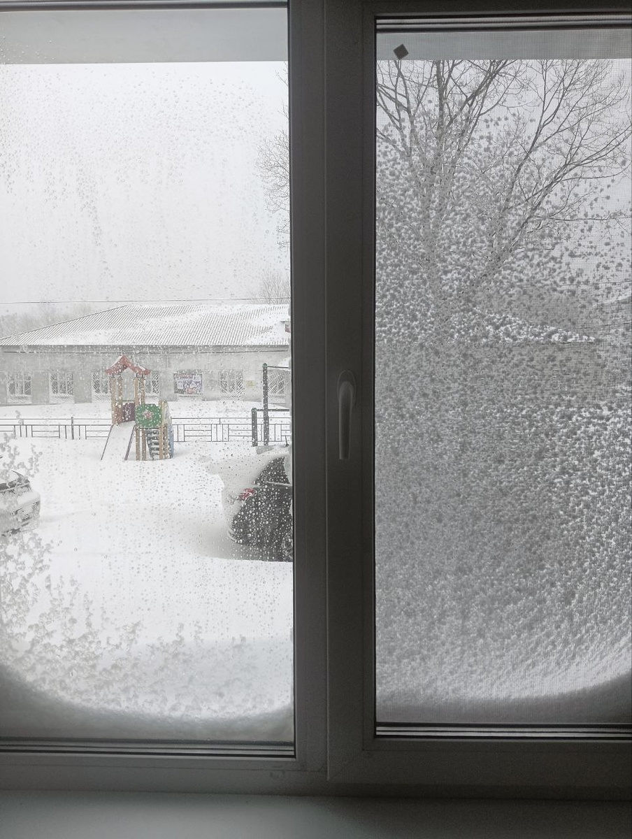 Окно из квартиры