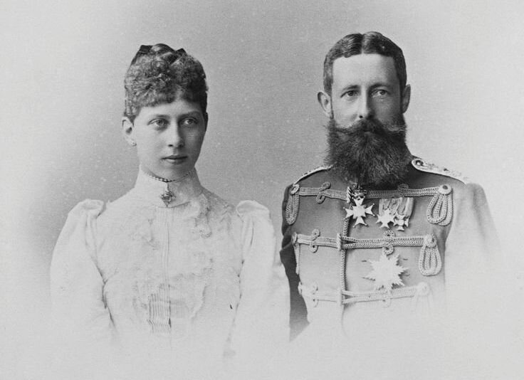 Виктория с мужем Адольфом