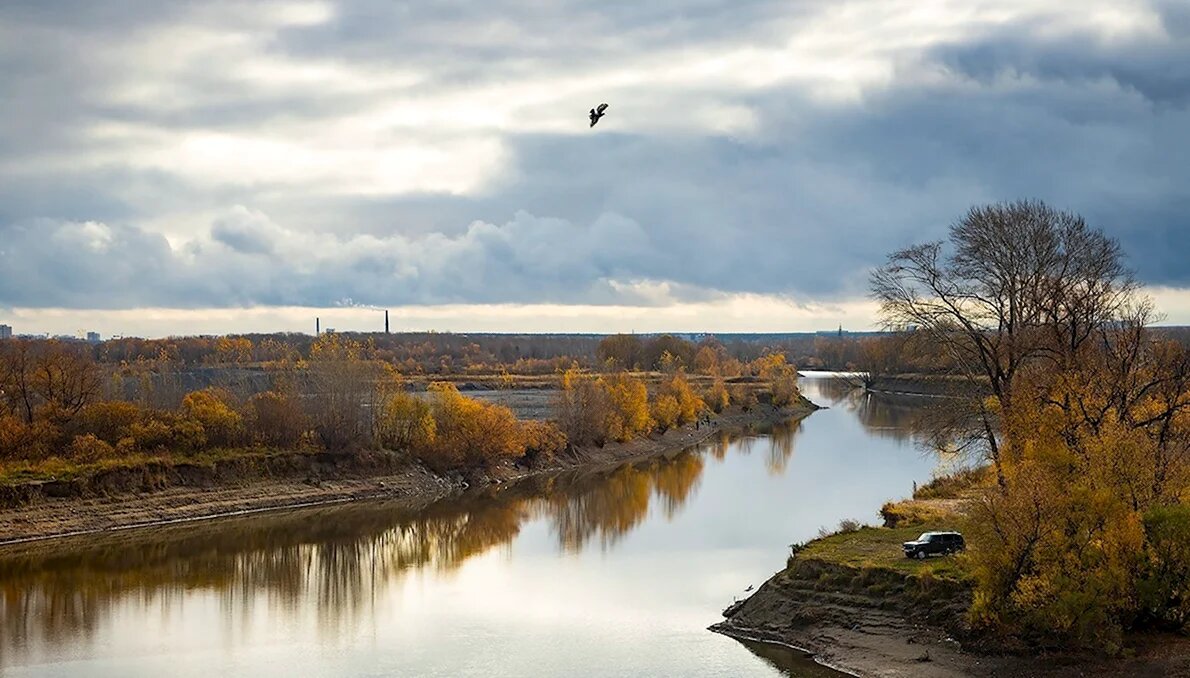 Река Иня Новосибирск
