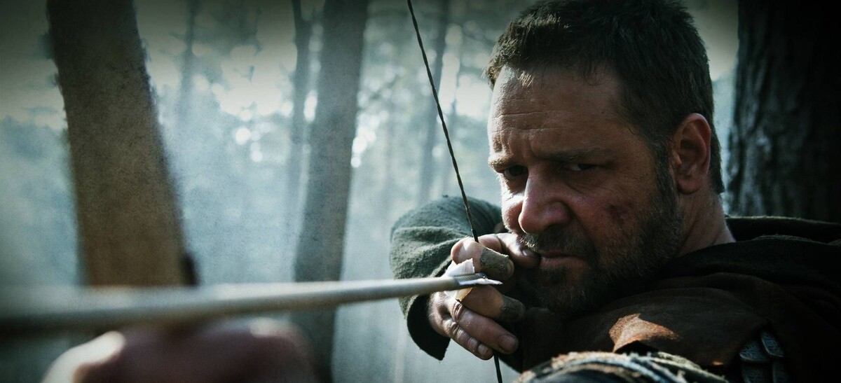 Кадр из к/ф "Робин Гуд. Начало" (2010) с Расселом Кроу в главной роли